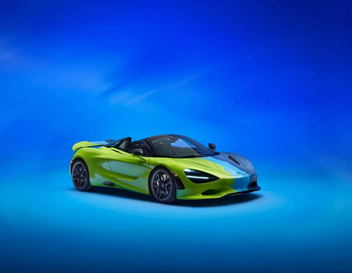 McLaren βάφεται από ζωγράφο αφηρημένης τέχνης & μπαίνει στην παραγωγή!